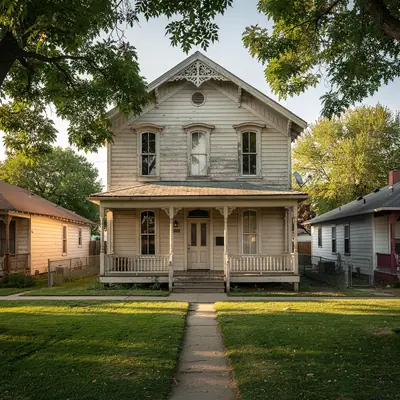Historic 1870 house museum in old Norwalk, California