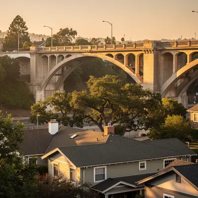Colorado Street Bridge over the Arroyo Seco in Pasadena, California